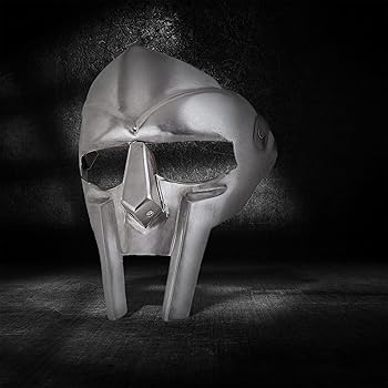MF DOOM マスク　金属と革製 MF DOOM Face Mask Steel Armor Replica Madvillain Hip Hop